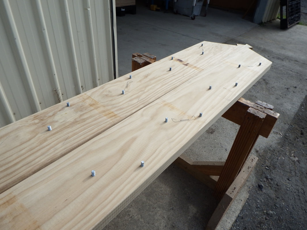 Prefab timber stairs