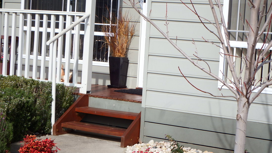 Prefab timber stairs