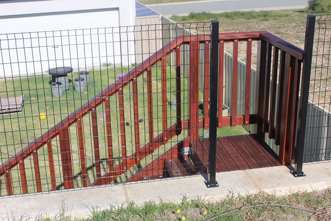 Prefab timber stairs