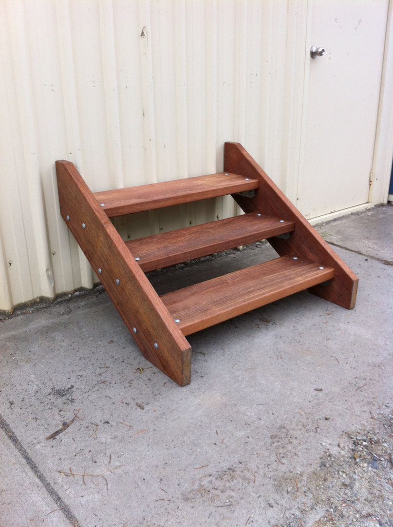 Prefab timber stairs